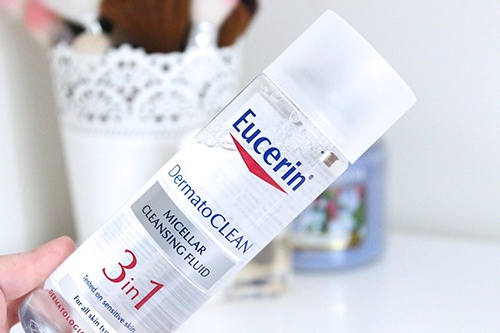Nuoc Tay Trang Eucerin Dermatoclean Micellar Cleansing Fluid 3 In 1